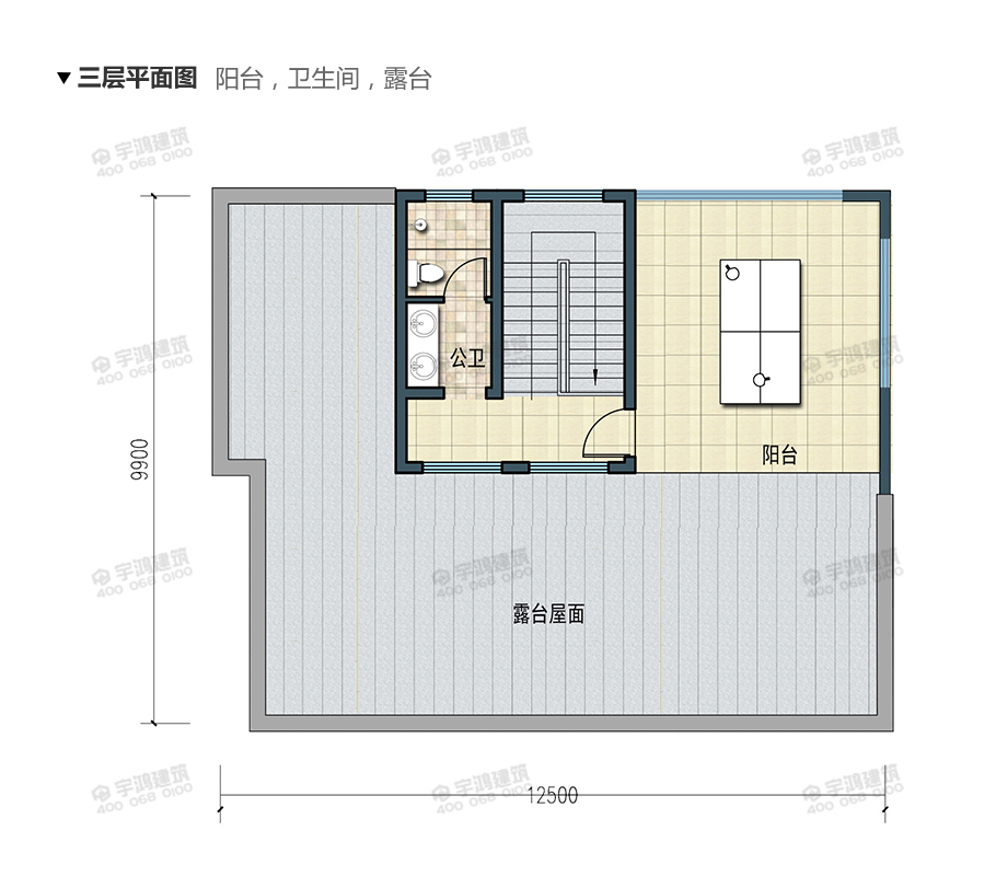 18x14米現(xiàn)代風(fēng)農(nóng)村別墅設(shè)計(jì)圖紙