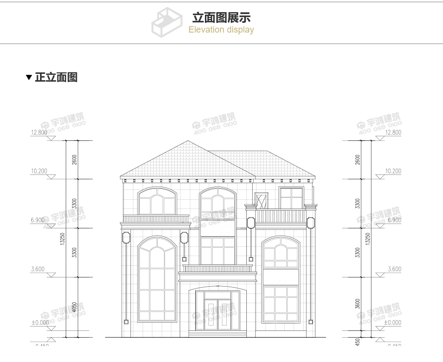 2019年新款110平米三層復(fù)式客廳農(nóng)村別墅設(shè)計(jì)圖紙
