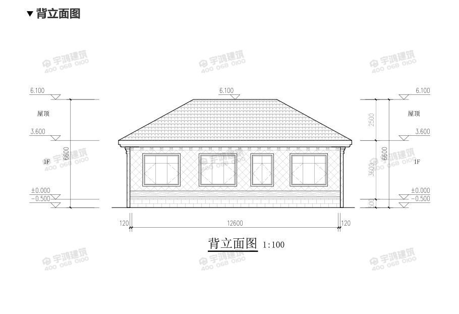 12萬(wàn)精致農(nóng)村一層平房設(shè)計(jì)圖，簡(jiǎn)單時(shí)尚實(shí)用
