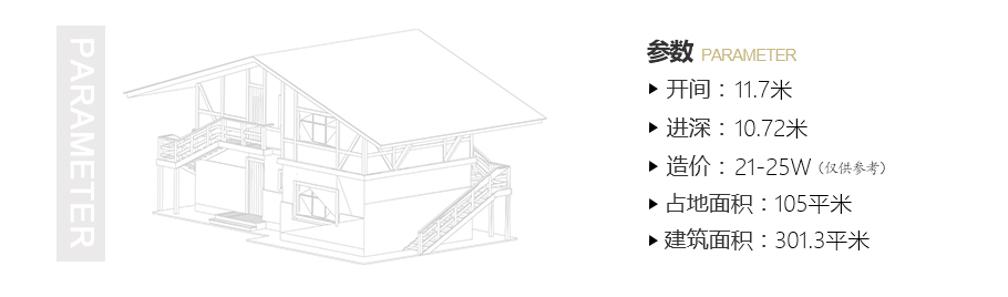 造價(jià)25萬以內(nèi)三層農(nóng)村別墅設(shè)計(jì)圖，房子外觀高檔大氣